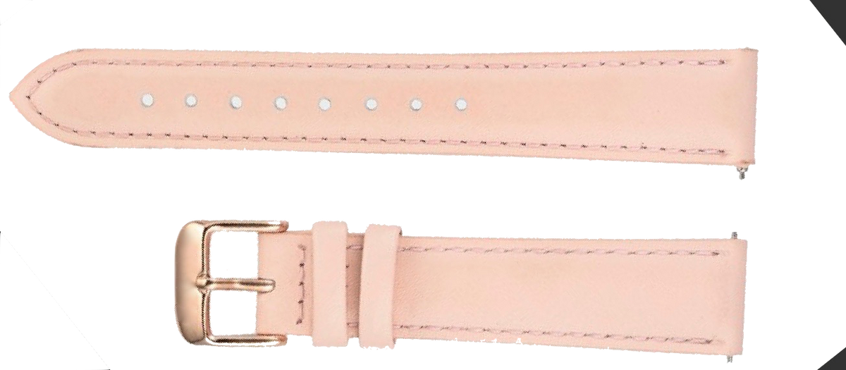 Leather bracelet pink