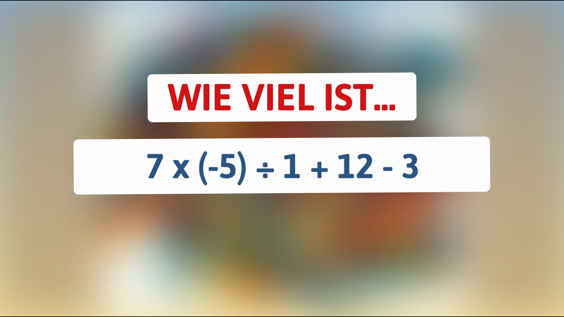 Nur 1% der Menschen können dieses mathematische Rätsel lösen – bist du einer von ihnen?"