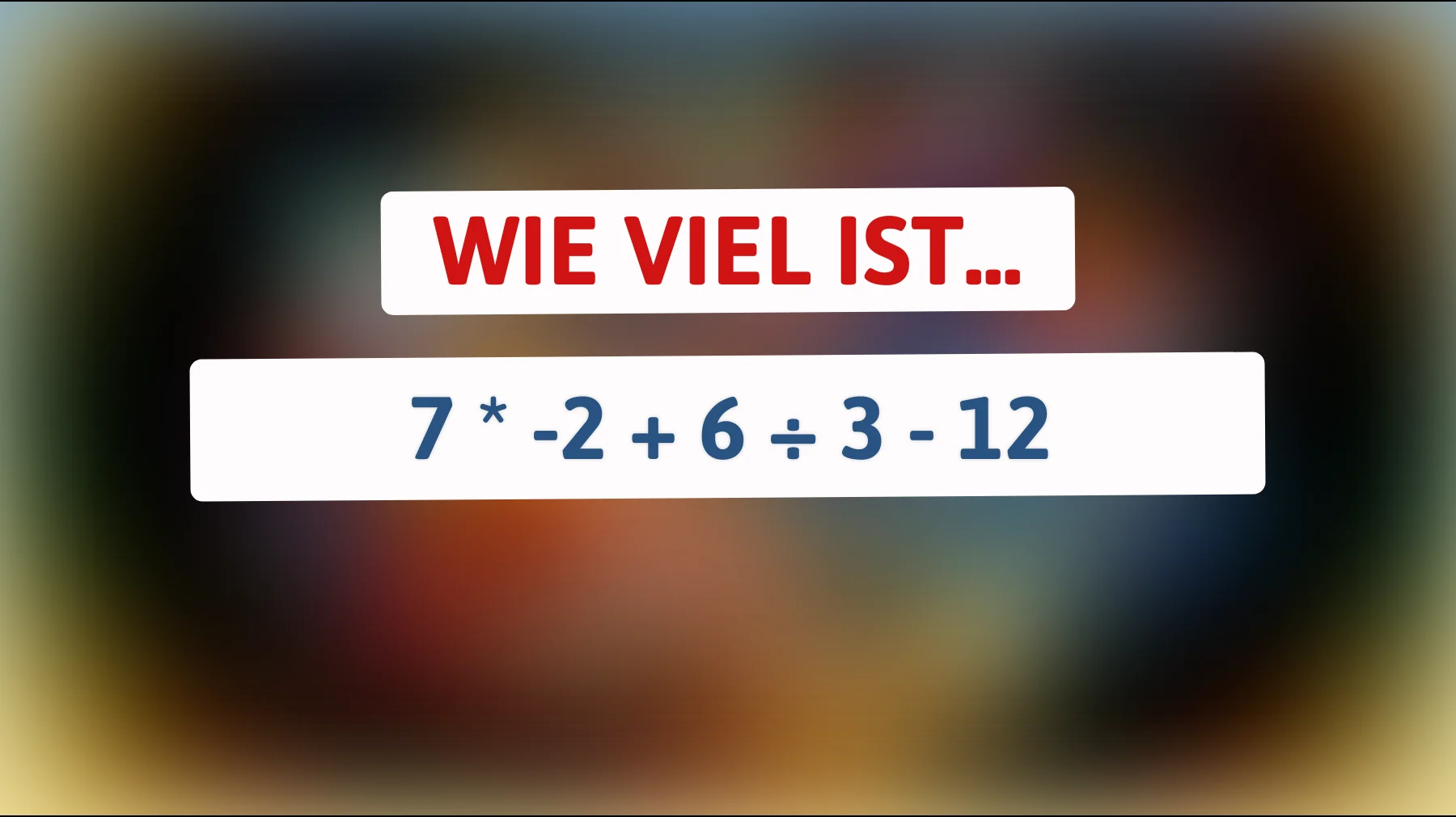 Nur 1% der Menschen kann dieses mathematische Rätsel lösen: Findest du die richtige Antwort?"