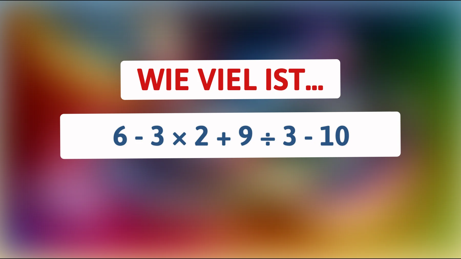 Nur die klügsten Köpfe können dieses Mathe-Rätsel lösen: Bist du einer von ihnen?"
