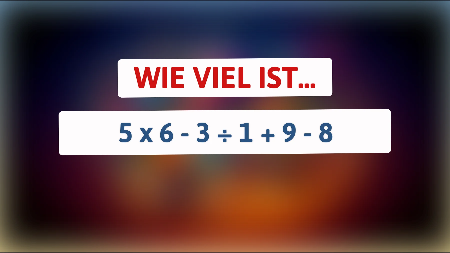 Nur für wahre Denker: Kannst du das knifflige Rätsel lösen und die versteckte Antwort enthüllen?"
