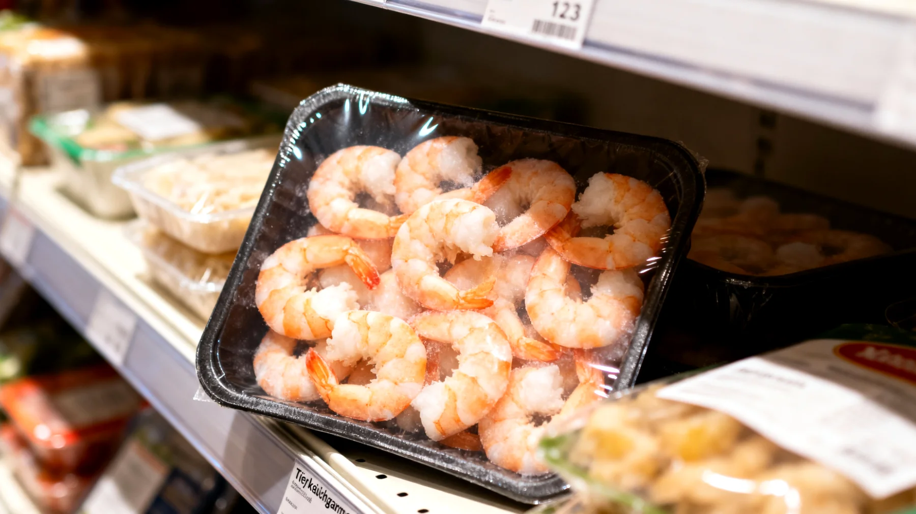 Tiefkühlgarnelen"